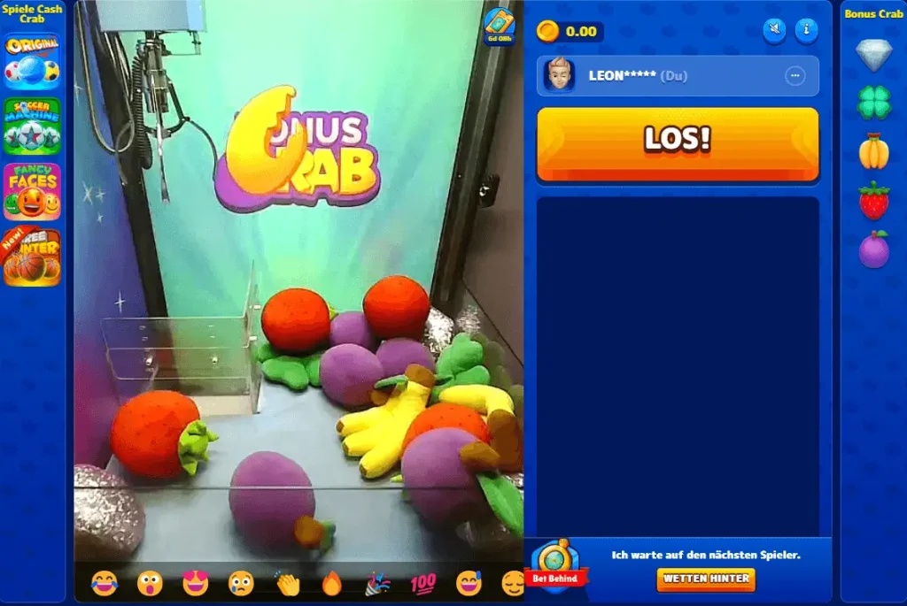 Bonus Crab bei PlayZilla