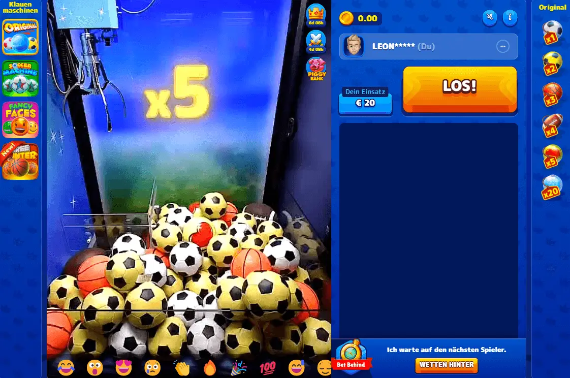 Cash Crab bei PlayZilla