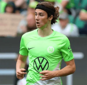 Bennit Bröger während eines Spiels