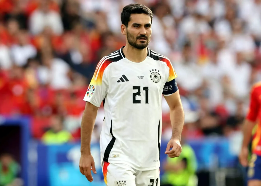 Ilkay Gündogan beim Spiel