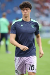 Matteo Palma beim Warmmachen