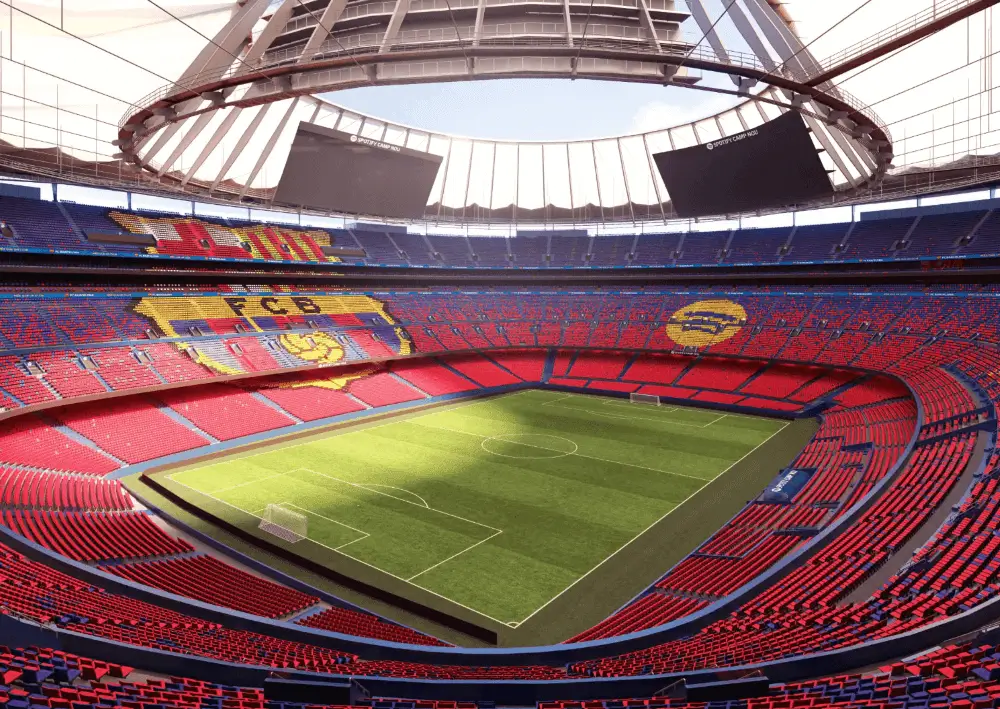Neues Camp Nou in Barcelona