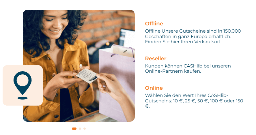 Merkmale von Cashlib