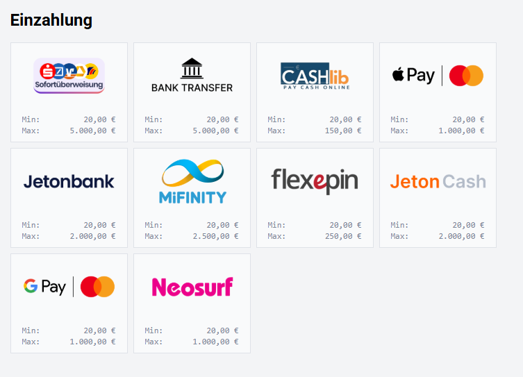 Cashlib Sportwetten beim Wettanbieter BetNFlix