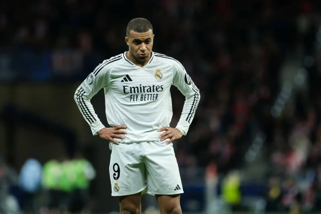Kylian Mbappé im Real Madrid Trikot
