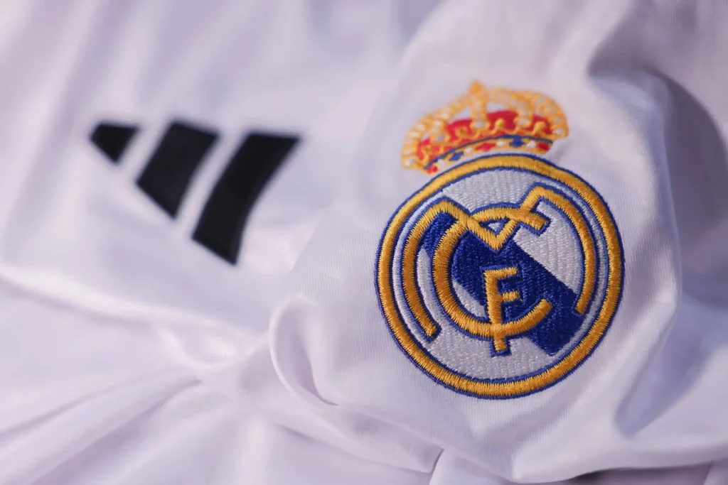 Real Madrid Trikot in der Nahansicht