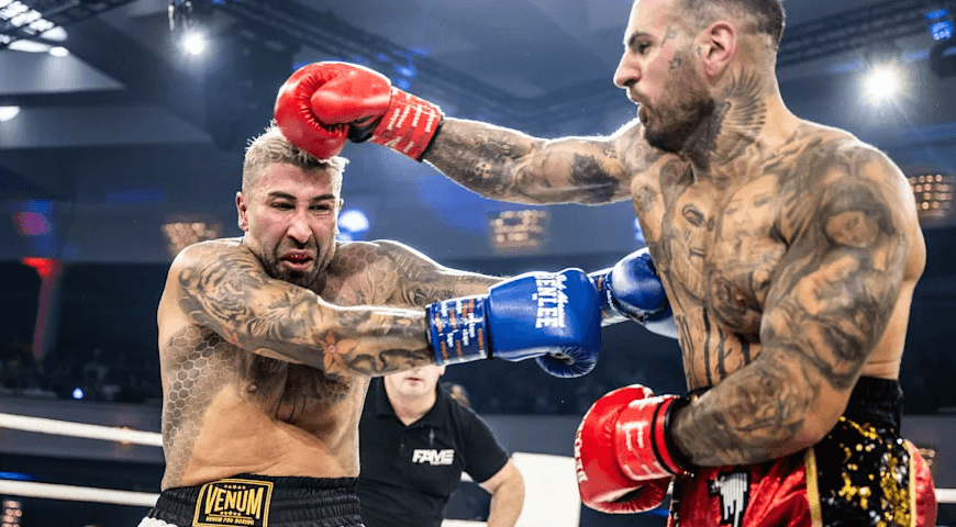 Szene bei einem Kampf beim Fame Fighting