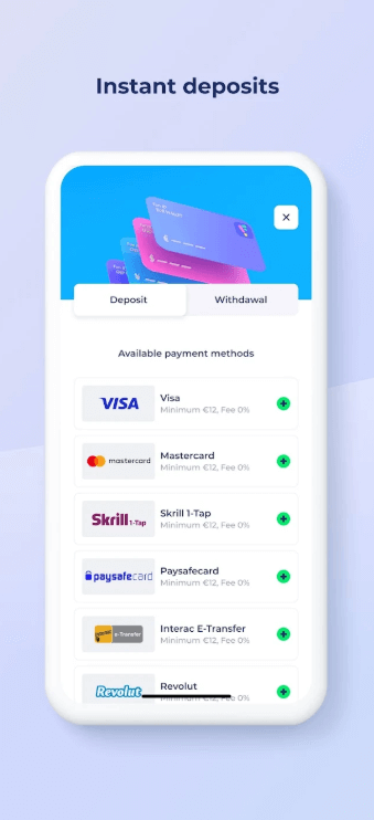 Zahlungen in der Fun ID App