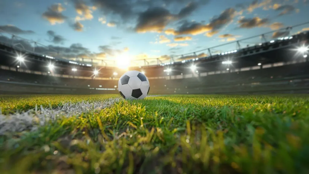 Ein Ball liegt bereit für die U21 EM 2025