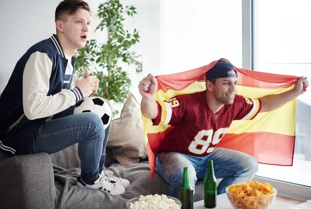 Fans fiebern zu Hause um ihre High Roller Wette