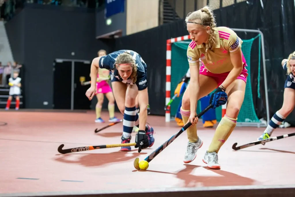 Szene aus einem Spiel bei den EuroHockey Championships