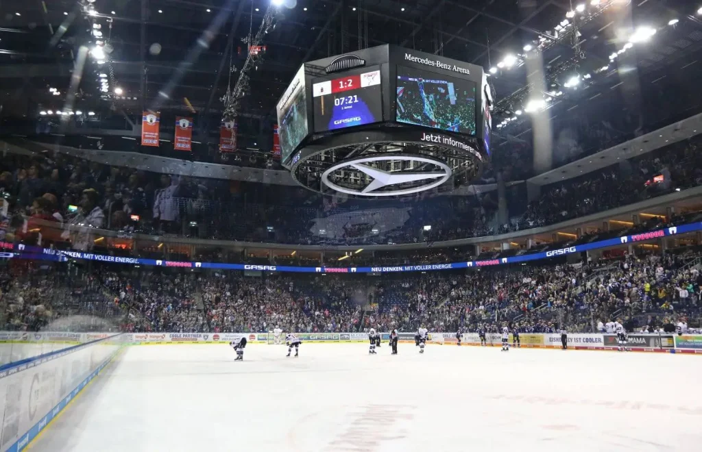 Unterbrechung bei einem DEL-Spiel