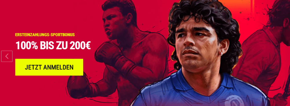 Sportwetten Bonus bei Rabona