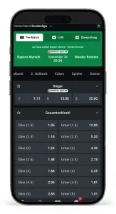 Einzelwetten in Fußballspielen beim DFB-Pokal Wettanbieter Leonbet