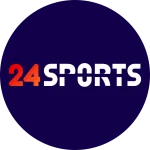 Rundes Logo von 24Sports