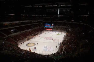 In der PSD Bank Arena werden NHL-Spiele ausgetragen.
