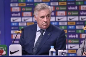 Carlo Ancelotti trainiert die brasilianische Nationalmannschaft.