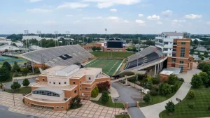 Das Stadion der Wake Forest University.