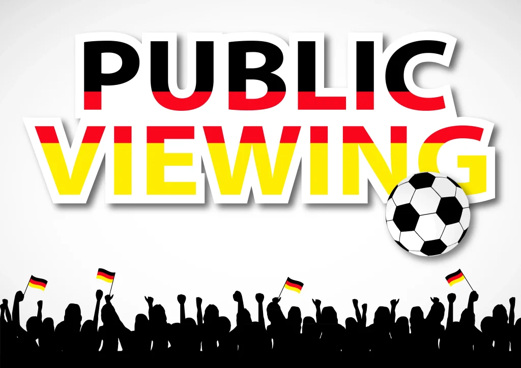 Public Viewing bei der WM 2026: Ist es in der Nacht erlaubt?