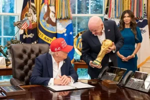 Donald Trump und Gianni Infantino sind für den WM Skandal 2026 verantwortlich