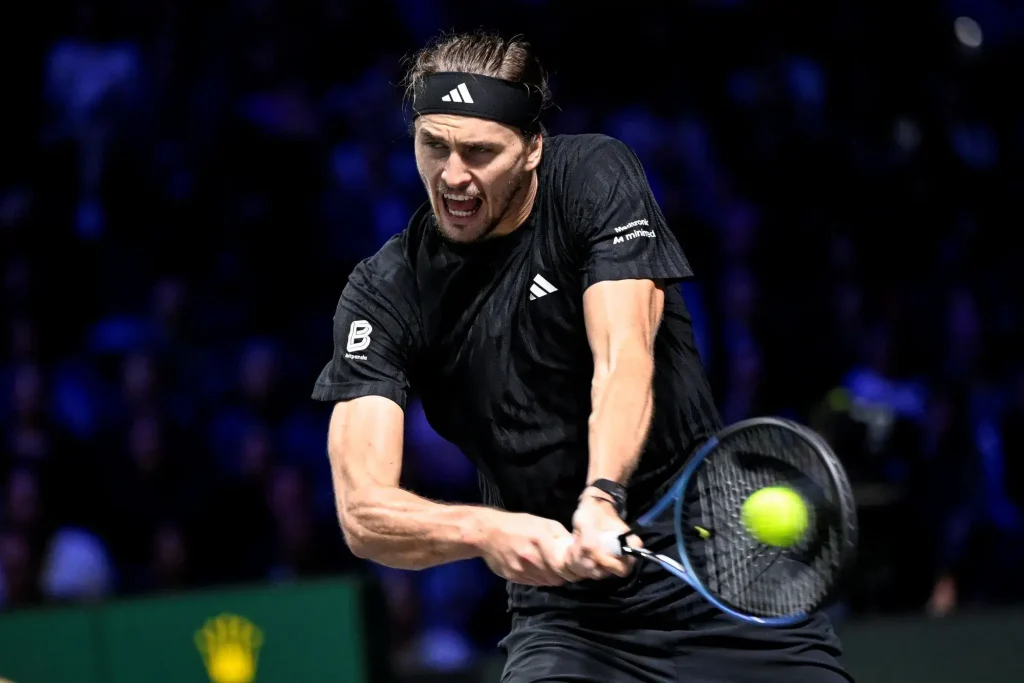 Alexander Zverev nimmt beim Six Kings Slam 2026 in Riad teil.
